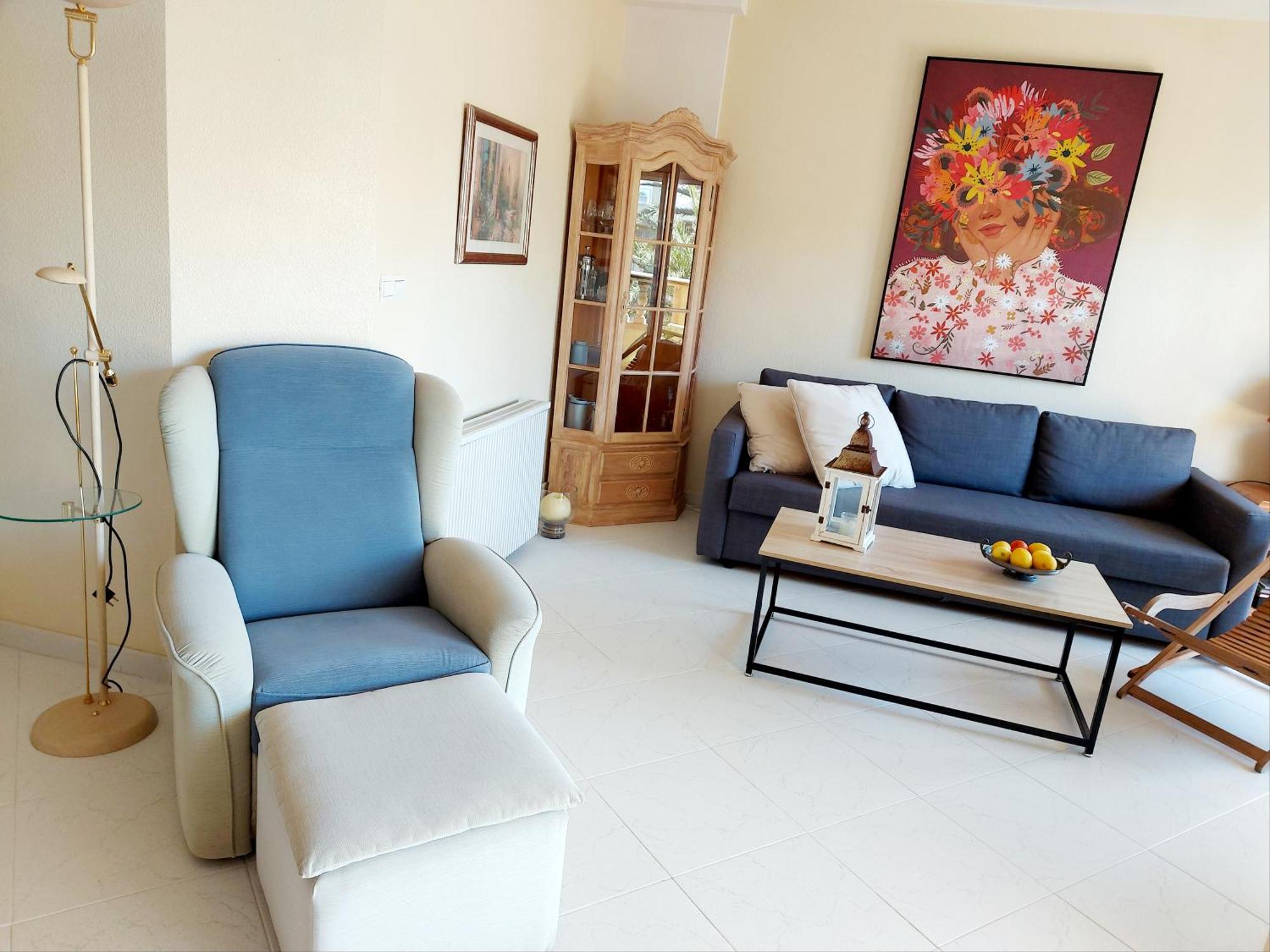 Estupendo apartamento en primera línea de playa y con vistas al mar Dénia Exterior foto